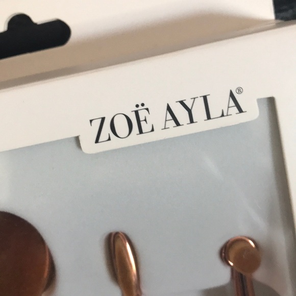Brand new Set of 4 Zoe Ayla premium oval brush set - Picture 2 of 5